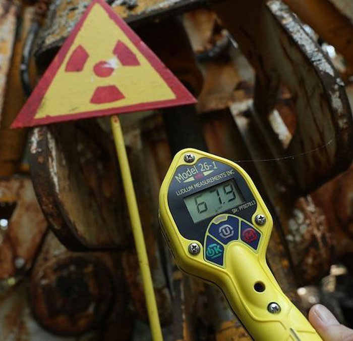 Picture 2 of Finding something extremely dangerous at Chernobyl, touching might die