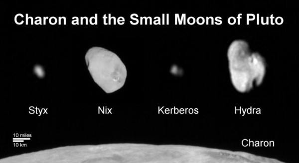 Picture 2 of First capture the smallest moon image of Pluto