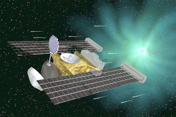 Picture 1 of First collect dust particles outside the solar system