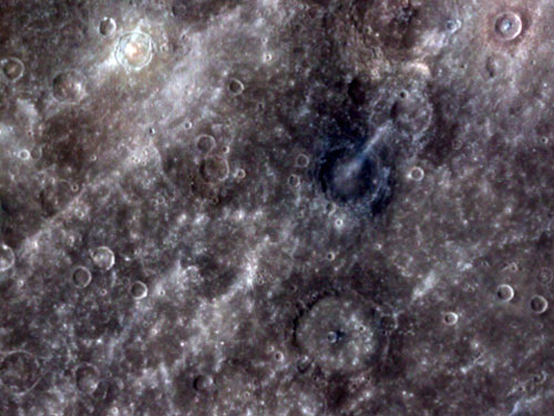 Picture 5 of First published images from Mercury orbit