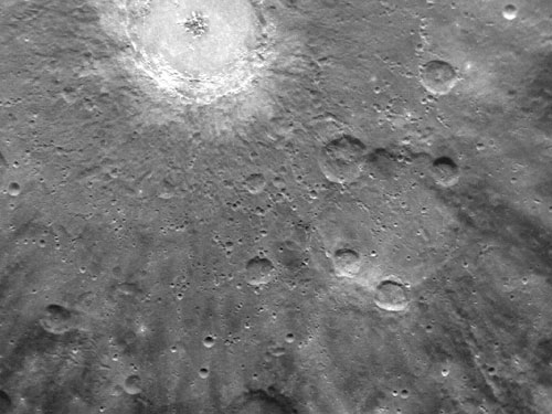 Picture 6 of First published images from Mercury orbit