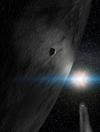 Picture 1 of First saw water on meteorites