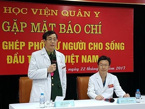 Picture 1 of First successful lung transplant in Vietnam