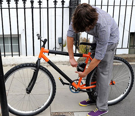 Picture 3 of Flexible bicycle