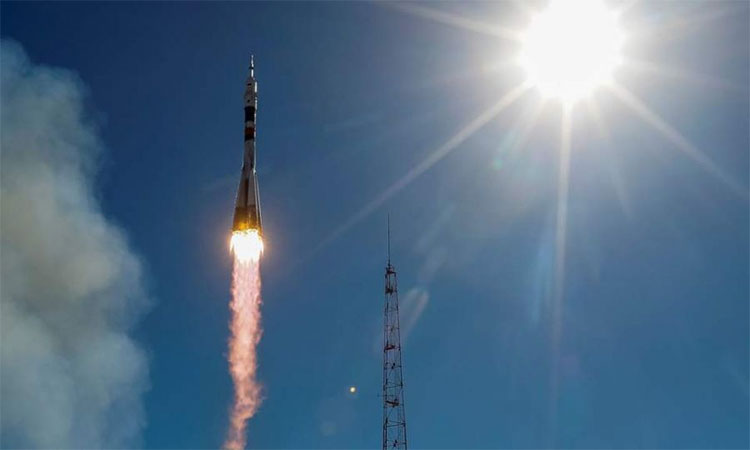 Picture 1 of Flight rescue of astronaut lives after the Soyuz launch