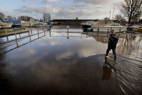 Picture 3 of Flood threatens the Netherlands