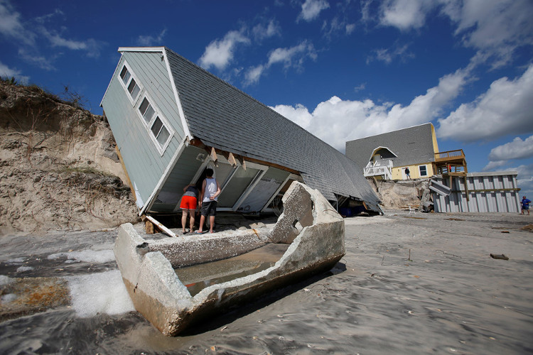 Picture 13 of Florida after super typhoon century Irma: Dark, flooding and ruin