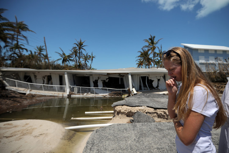 Picture 18 of Florida after super typhoon century Irma: Dark, flooding and ruin