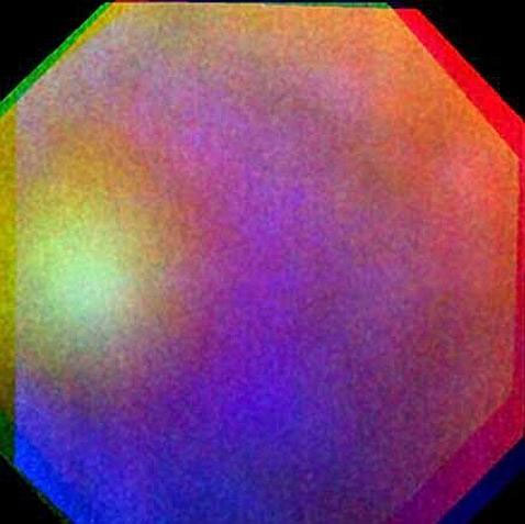 Picture 1 of For the first time, grabbing extraterrestrial rainbow effects