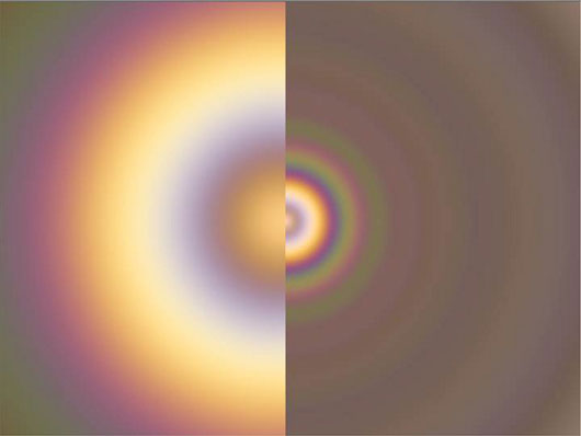 Picture 2 of For the first time, grabbing extraterrestrial rainbow effects