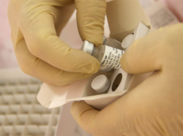 Picture 1 of For the first time, mass testing of Ebola medicines