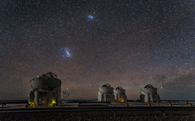 Picture 2 of For the first time, the magnetic field connecting the two galaxies was observed