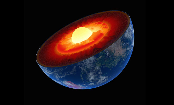 Picture 2 of For the first time, we have evidence that Earth's inner core exists in solid form
