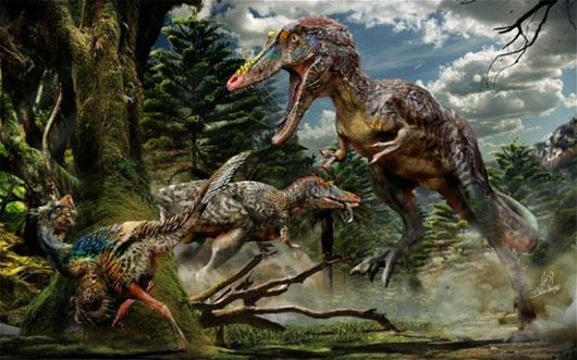 Picture 1 of Fossil tyrant long nose dinosaur like 'Pinocchio'