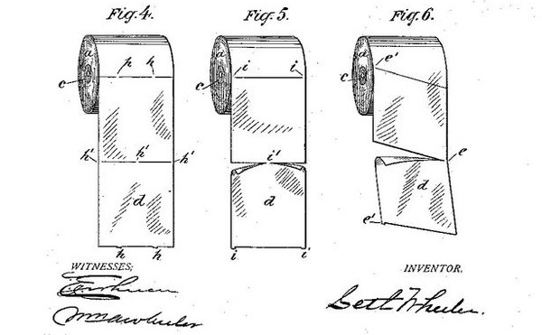 Found A Patent For Toilet Paper Rolls 124 Years Ago   Found A Patent For Toilet Paper Rolls 124 Years Ago Picture 1 RRaJmT0tv 