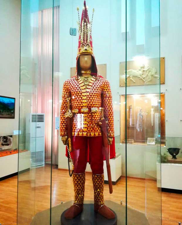 Picture 3 of Found the thousand-year-old 'golden warrior' in Kazakhstan