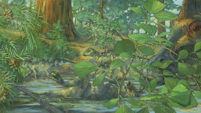 Picture 1 of Found traces of DNA in fossil dinosaur skulls