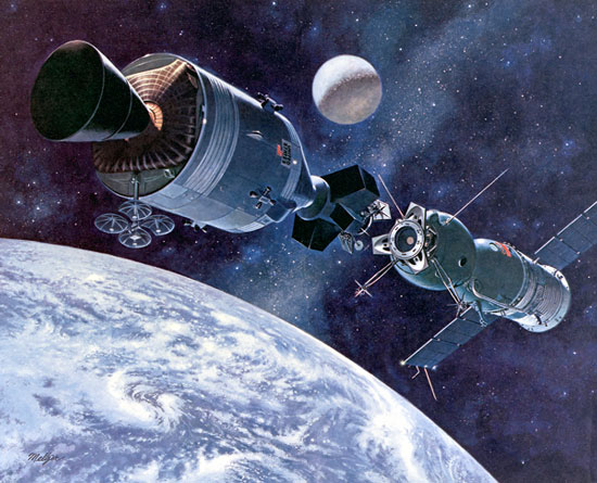 Picture 1 of France-Russia will launch manned ships on Mars