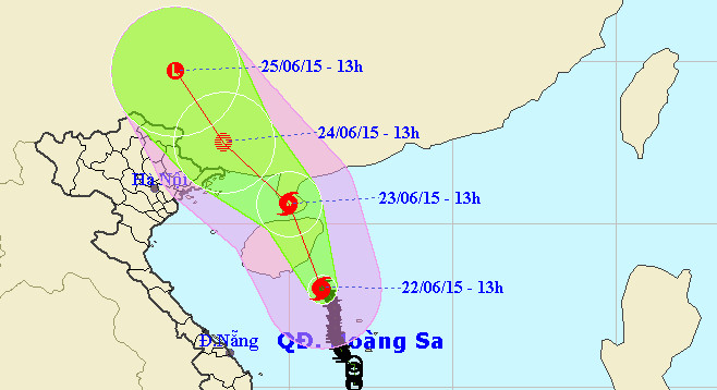 Picture 1 of From tomorrow night, the North rains heavily