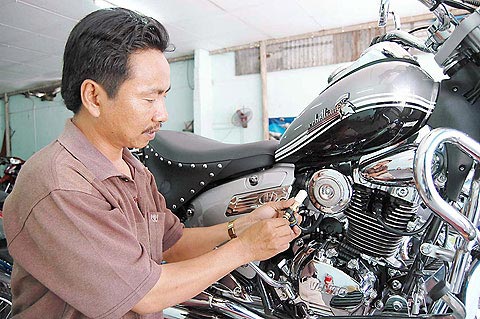 Picture 1 of Fuel saving kit for used motorcycles