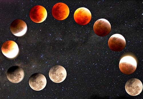 Full moon eclipse on August 28, 2007 images 5