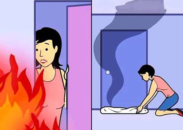 Picture 7 of Full set of escape secrets when a fire occurs