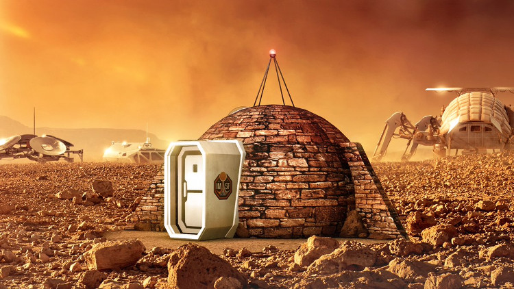Picture 1 of Future model on Mars in the future