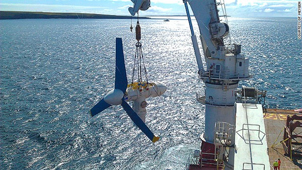 Picture 3 of Future wind generators will be located under the sea