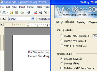 Picture 1 of Get familiar with the OpenOffice editing program