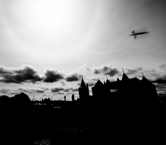 Picture 1 of Ghost image captures 'UFO' on the medieval castle