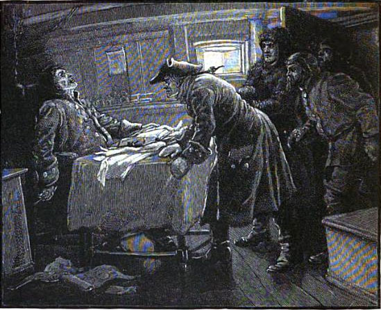 Picture 3 of Ghost ship Octavius: the captain froze on the seat, his hand still writing