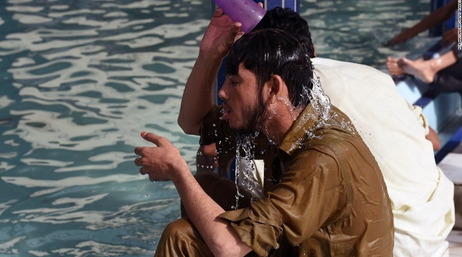 Picture 4 of Global hot weather exceeds the record level