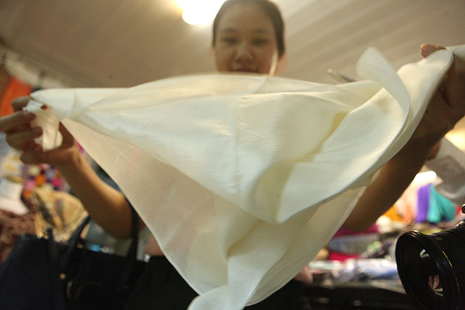 Picture 7 of Go to Van Phuc village to see how elaborate the silk production process is