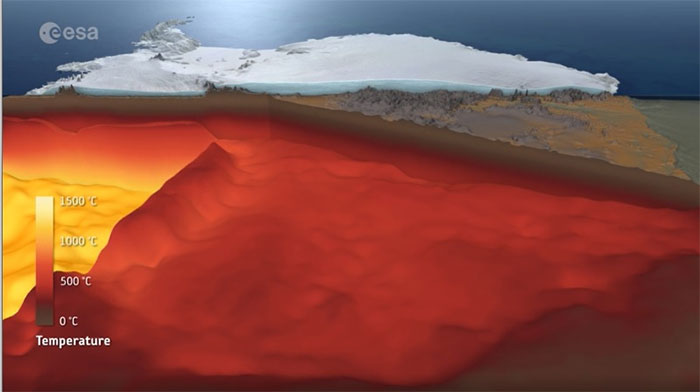 GOCE satellite reveals surface structure under the Antarctic ice cover images 6