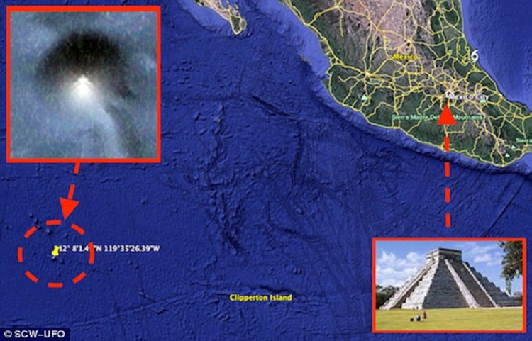 Picture 3 of Google Earth discovered a giant super wall under the ocean?