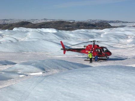 Picture 1 of Greenland ice melted like never before