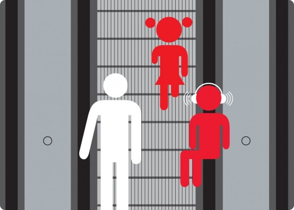 Picture 7 of Guide safe escalator skills