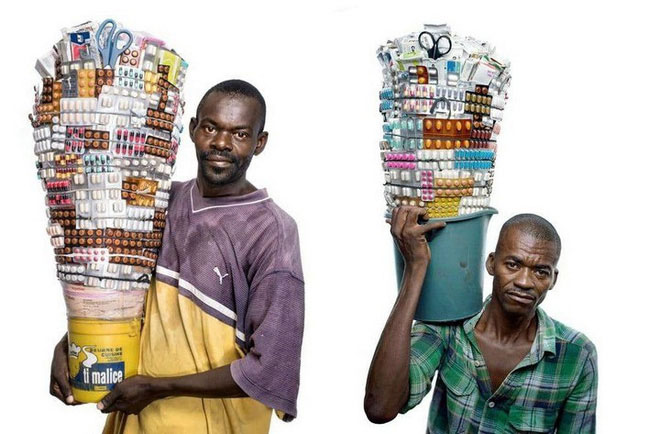 Picture 4 of Haiti: Anyone can become a pharmacist and sell medicine in the market