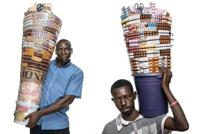 Picture 5 of Haiti: Anyone can become a pharmacist and sell medicine in the market