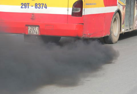 Picture 2 of Hanoi atmosphere 'dirty first in Asia'