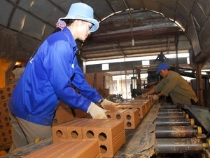 Picture 1 of Hanoi produces bricks and tiles according to advanced technology