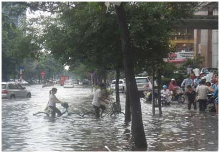 Picture 7 of Hanoi suffered the biggest rain in 35 years