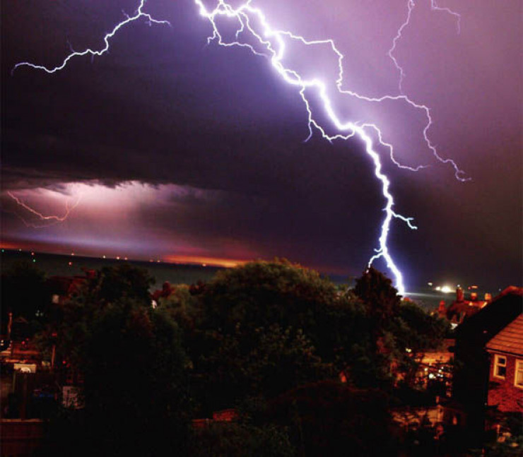 Picture 2 of He suffered 70,000 lightning strikes in just 2 days