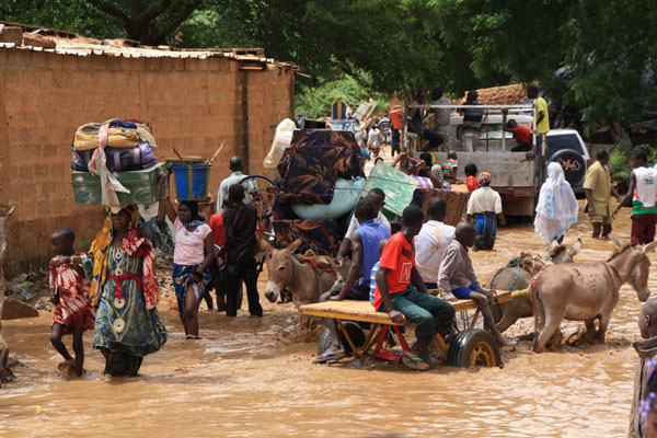 Picture 1 of Heavy rain caused severe flooding in Nigeria