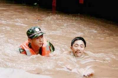 Picture 4 of Heavy rain continues to rage in China