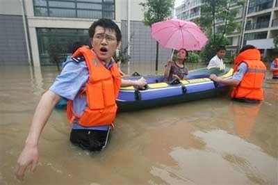 Picture 5 of Heavy rain continues to rage in China