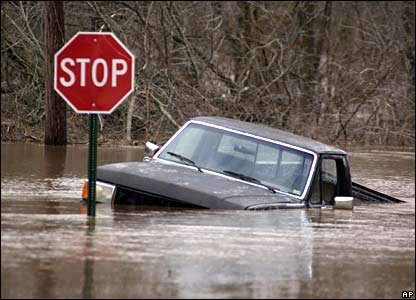 Picture 1 of Heavy rain raging in central America