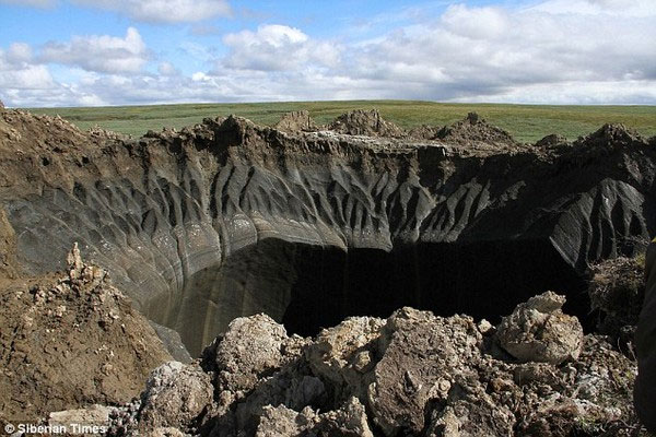 Picture 1 of Hell hole in Russia Bermuda triangle decoding
