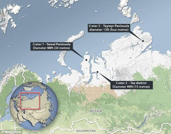 Picture 2 of Hell hole in Russia Bermuda triangle decoding