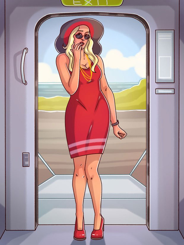 Picture 7 of Here are 7 details that you'll be scrutinized by flight attendants when boarding the plane